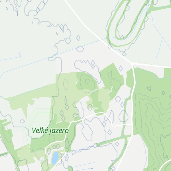 Map of Čikóška