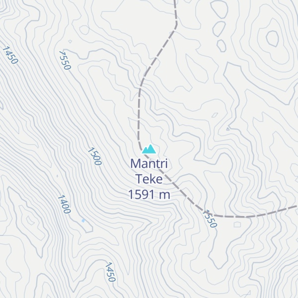 Map of Mantri Teke