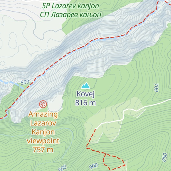 Map of Kovej