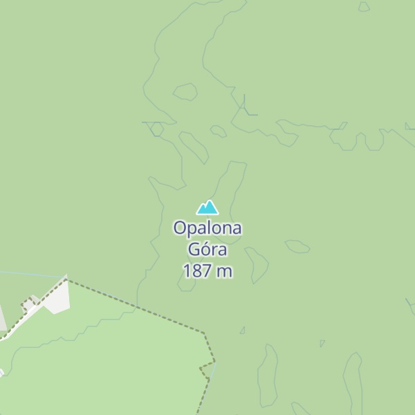 Map of Opalona Góra