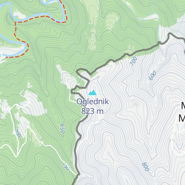 Map of Oglednik