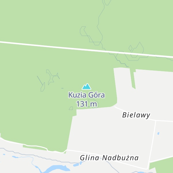 Map of Kuzia Góra