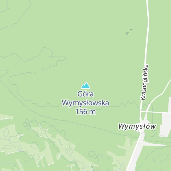 Map of Góra Wymysłowska