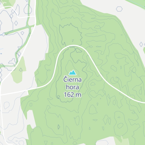 Map of Čierna hora