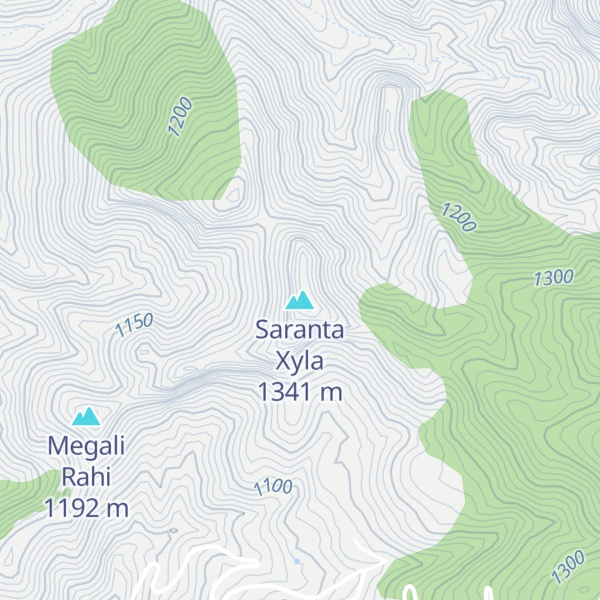 Map of Saranta Xyla