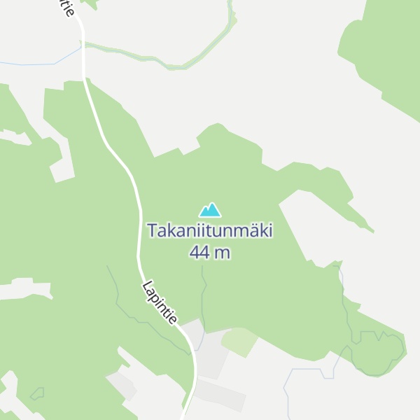 Map of Takaniitunmäki