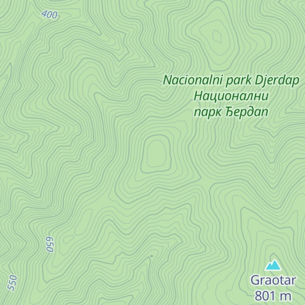 Map of Sinjerski Vis