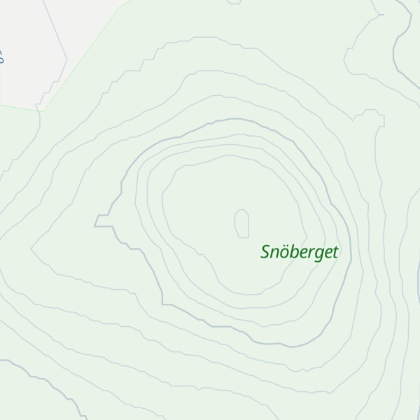 Map of Snöberget