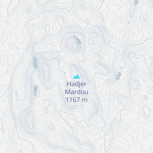 Map of Hadjer Mardou