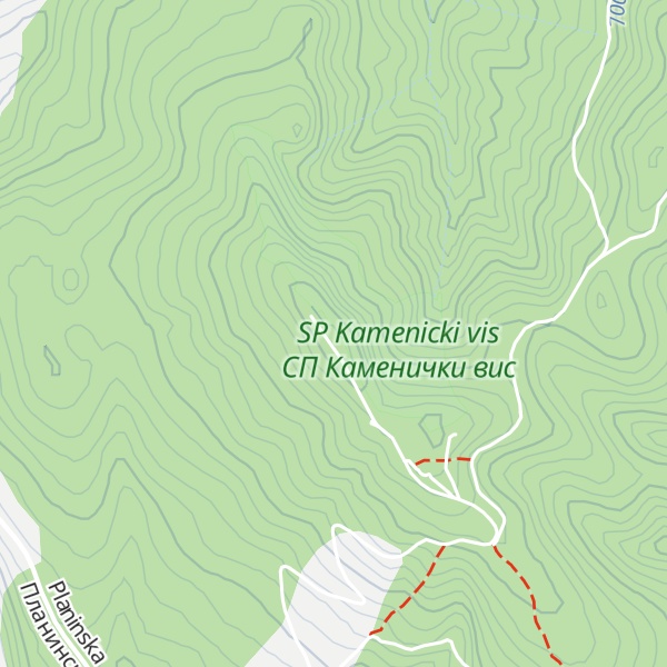 Map of Kamenički Vis
