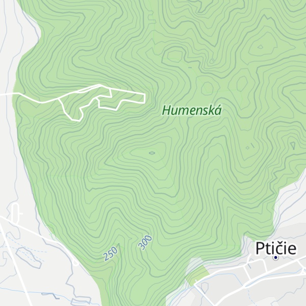 Map of Humenská