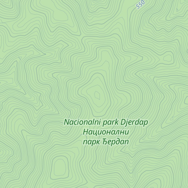 Map of Vrh Preki