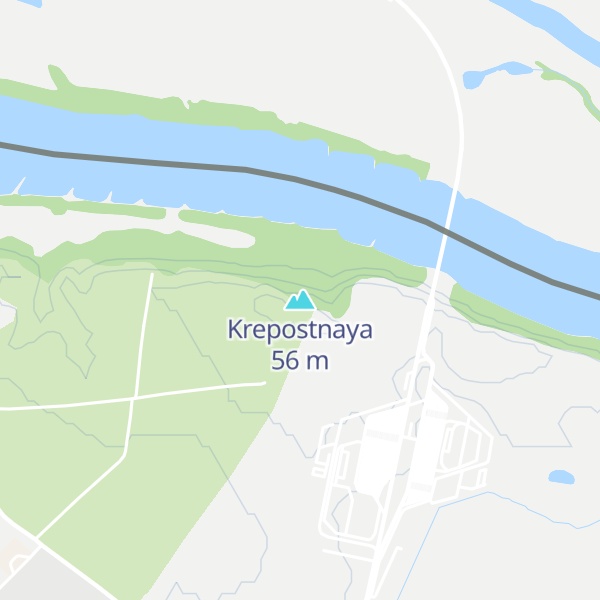 Map of Krepostnaya