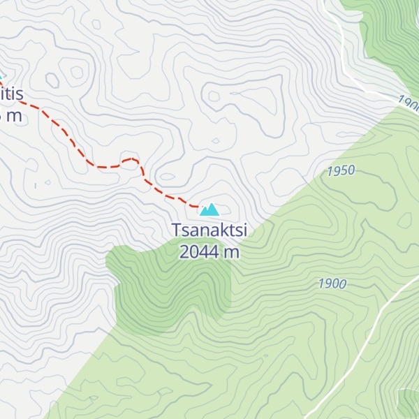 Map of Tsanaktsi