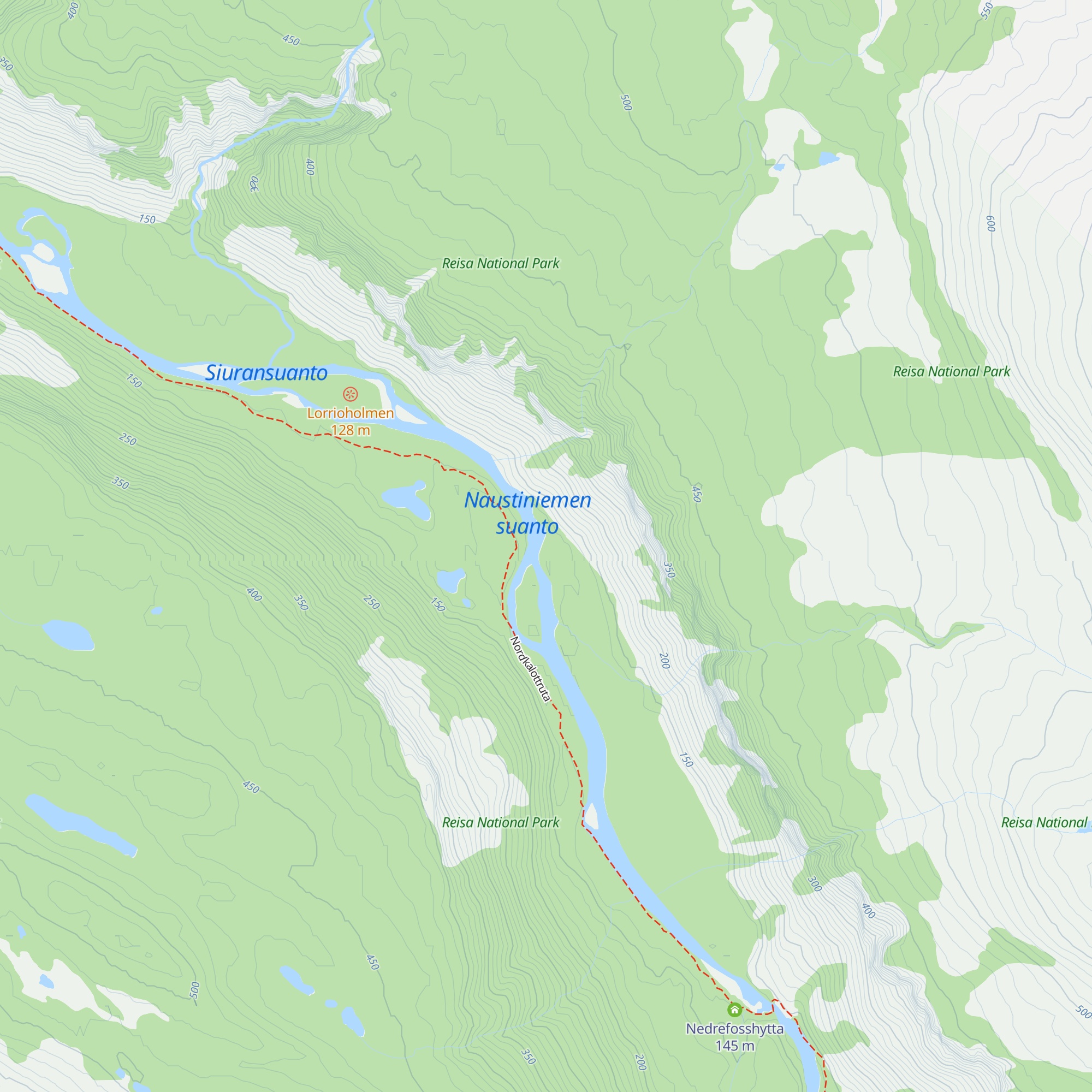 Naustihytta map