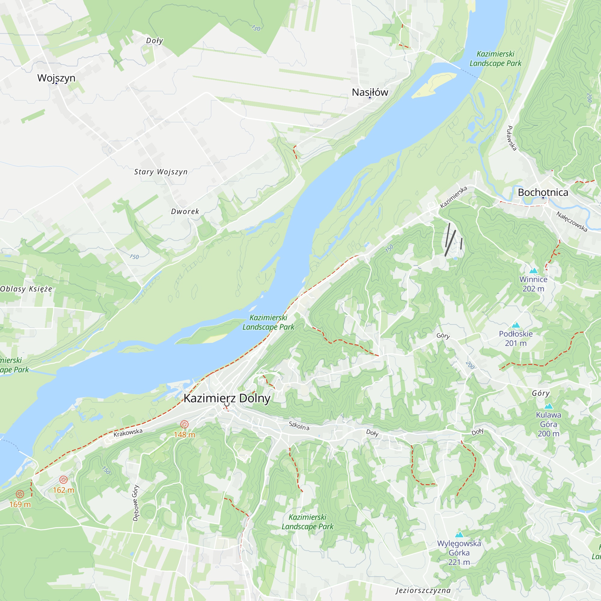 Schronisko pod Wianuszkami map