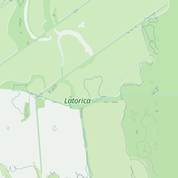 Map of Pustovník