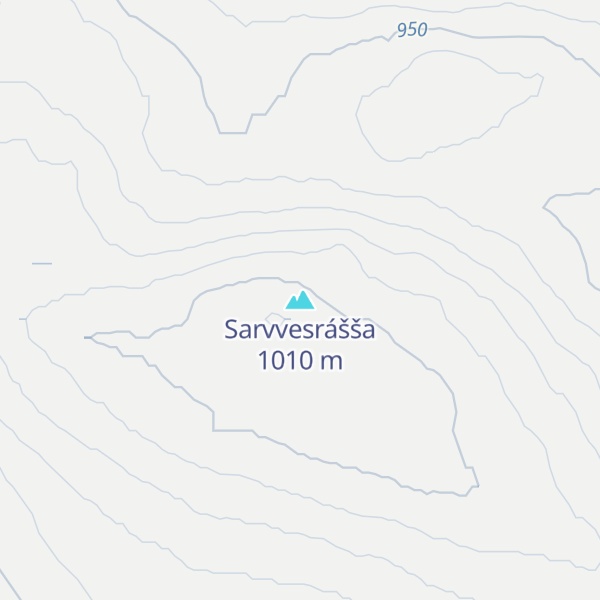 Map of Sarvvesrášša
