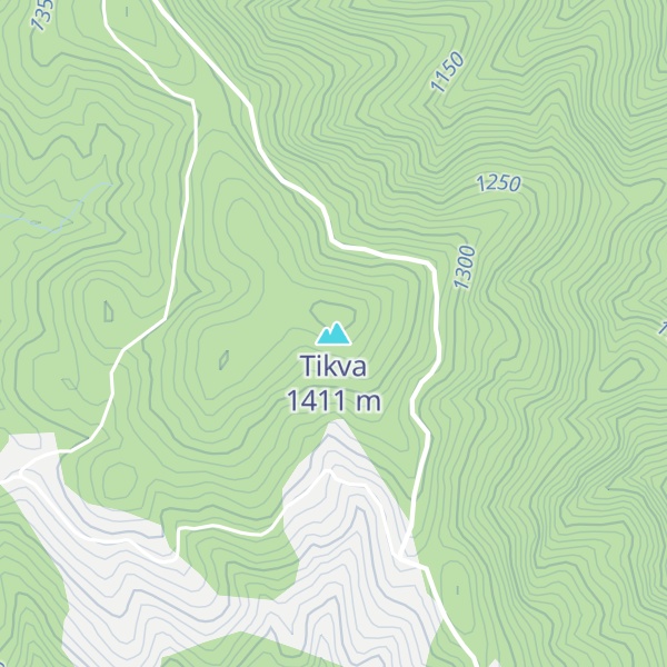 Map of Tikva