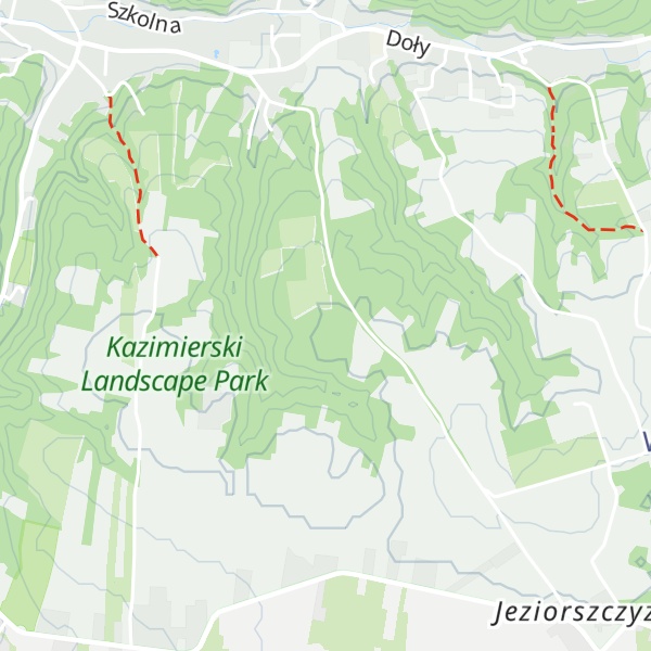 Map of Góra Kwaskowa