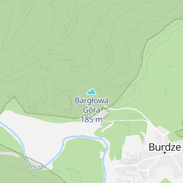 Map of Bargłowa Góra