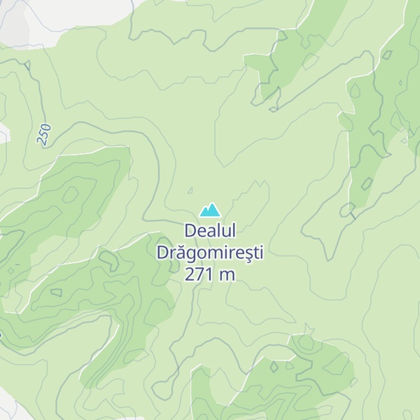 Map of Dealul Drăgomireşti