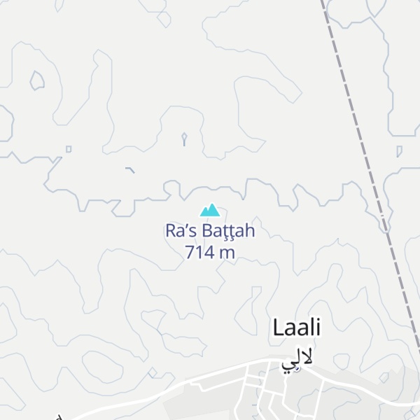 Map of Ra’s Baţţah