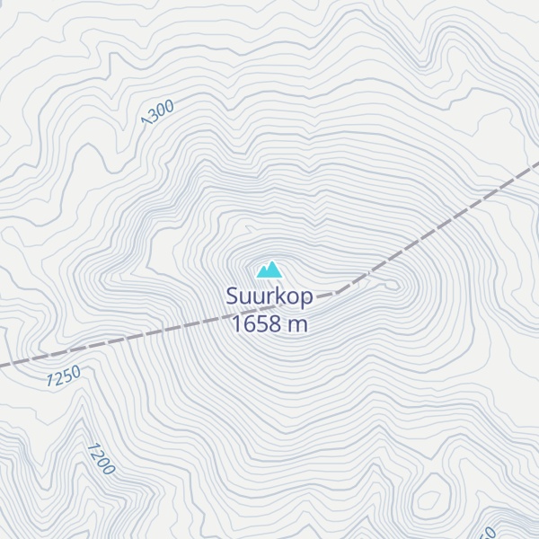 Map of Suurkop