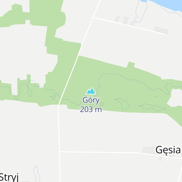 Map of Góry