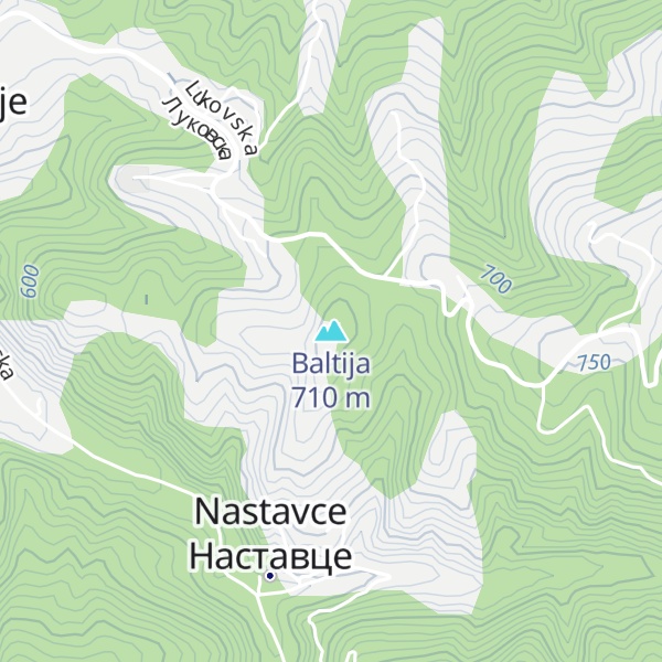 Map of Baltija