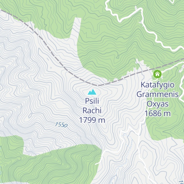 Map of Psili Rachi