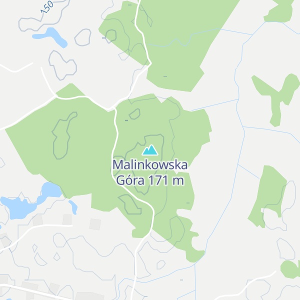 Map of Malinkowska Góra