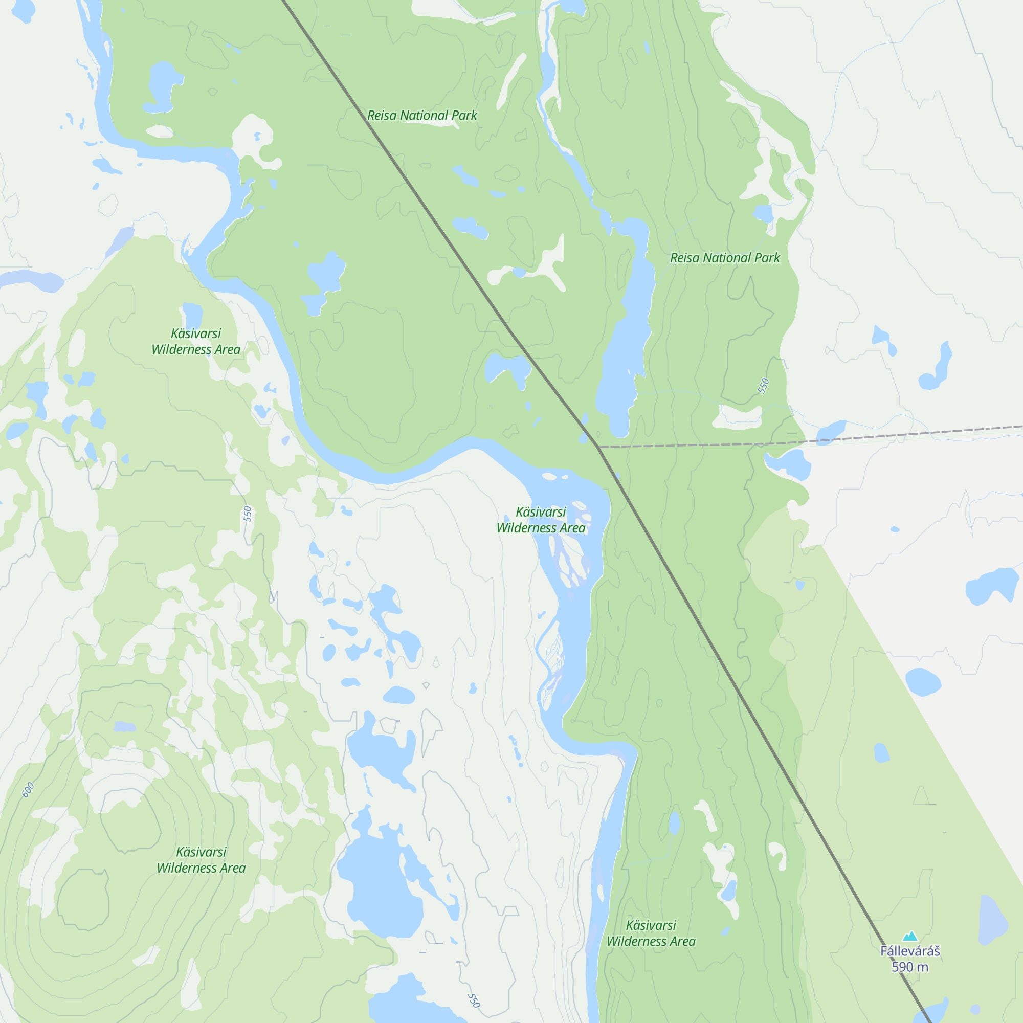 Tenomuotka autiotupa map