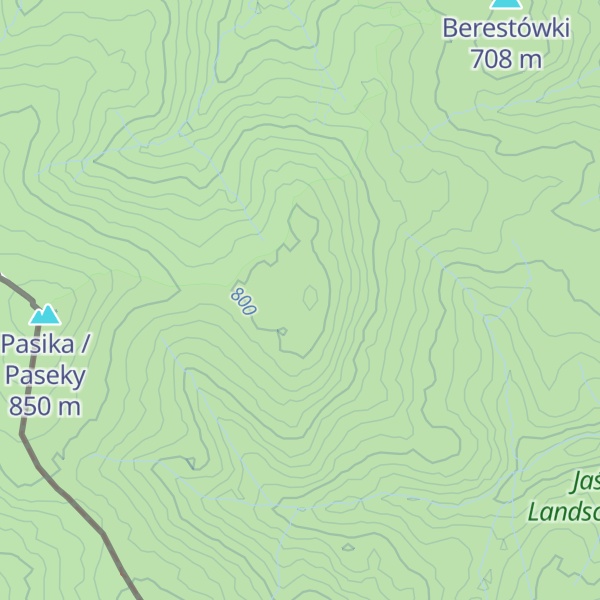 Map of Bukowiec Mały