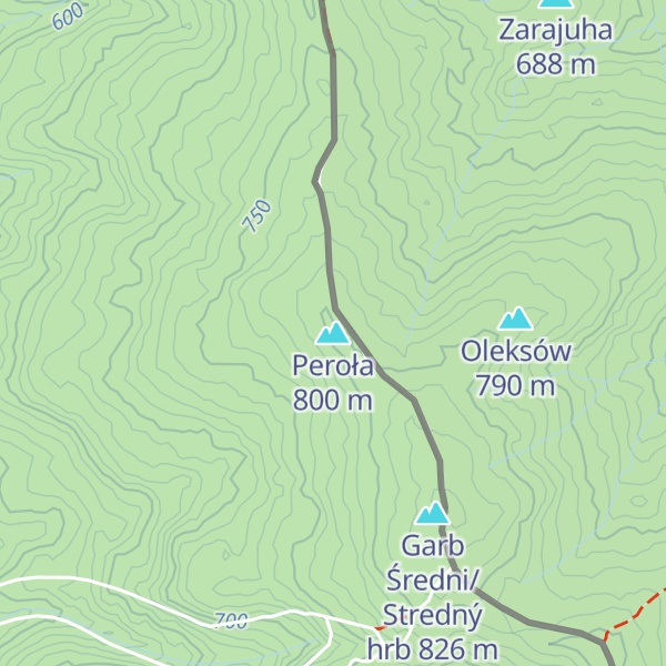 Map of Peroła