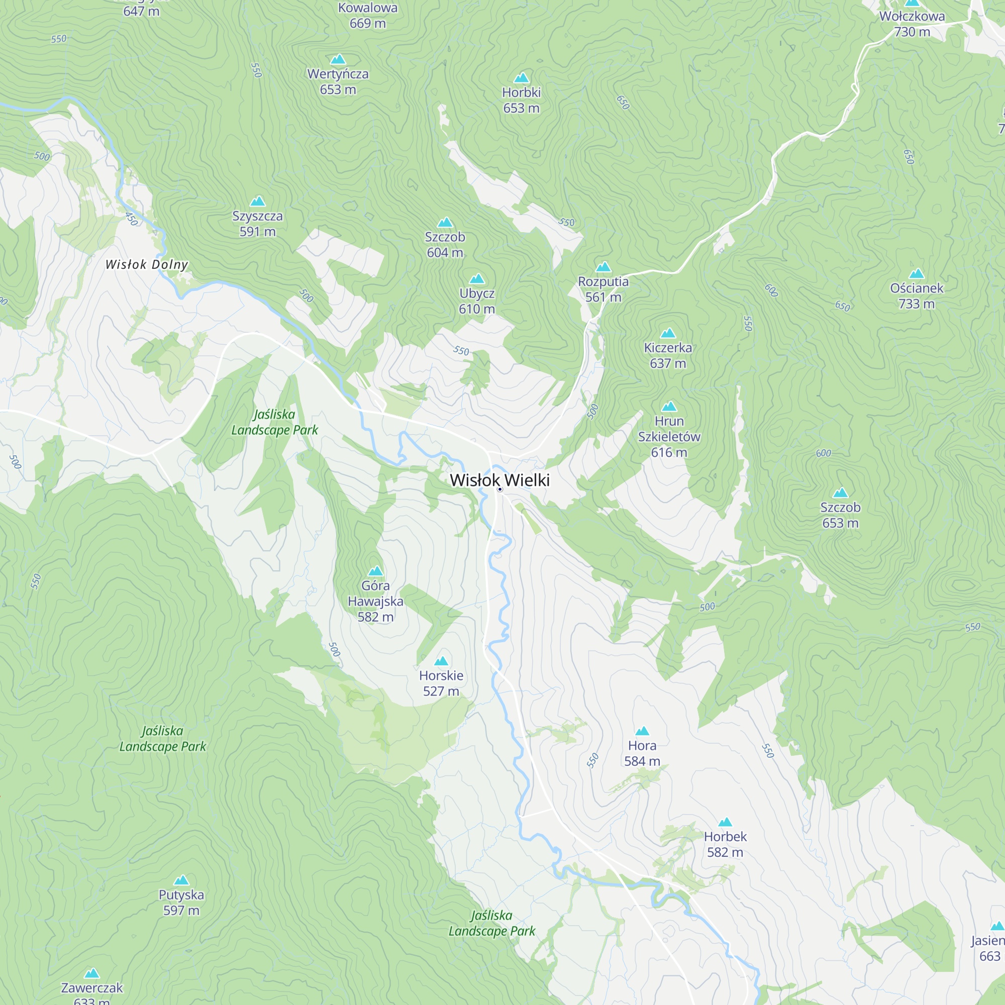 Plebania map