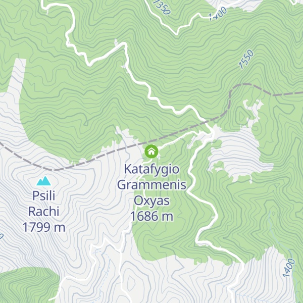 Map of Katafygio Grammenis Oxyas