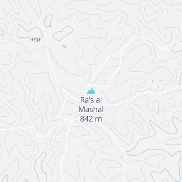 Map of Ra’s al Mashal