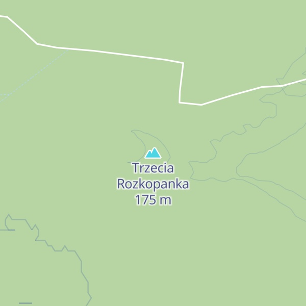 Map of Trzecia Rozkopanka