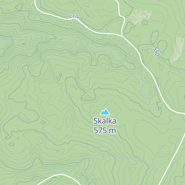 Map of Chata Skalka