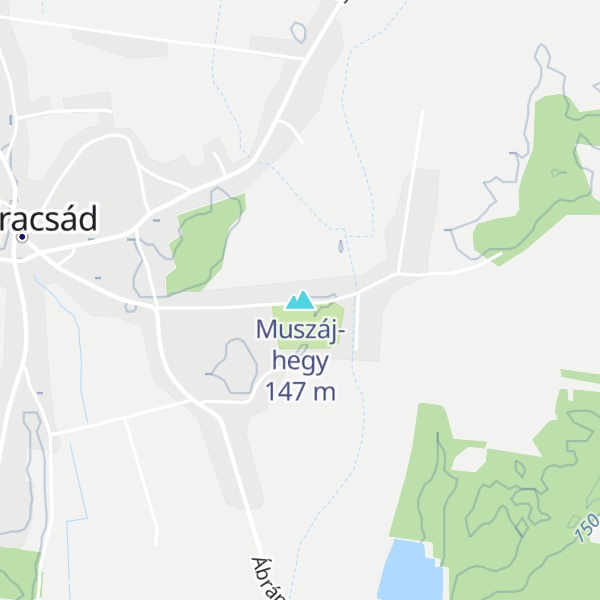 Map of Muszáj-hegy
