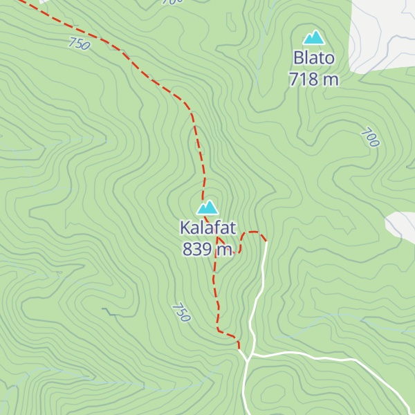 Map of Kalafat