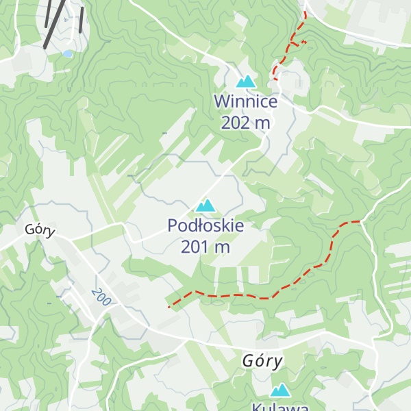 Map of Podłoskie
