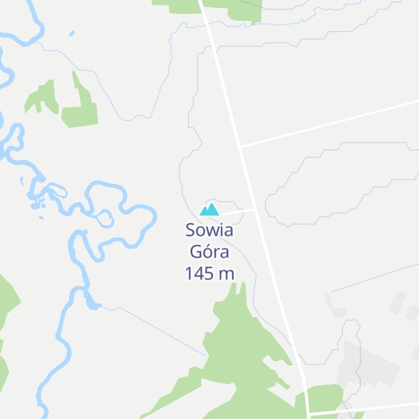 Map of Sowia Góra
