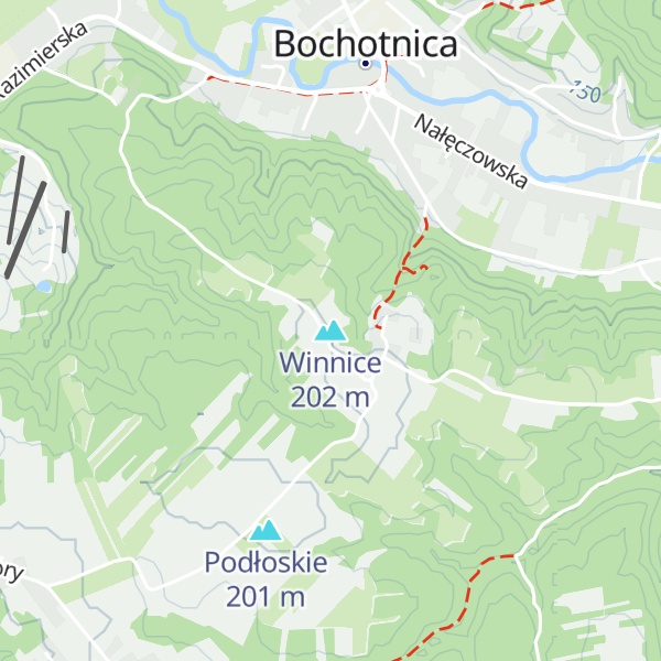 Map of Winnice