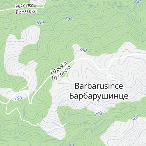 Map of Pojatište