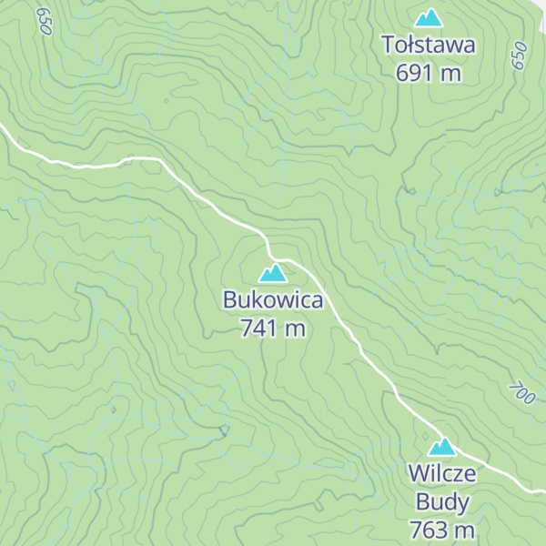 Map of Bukowica