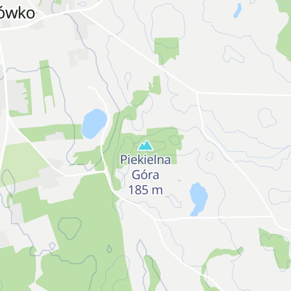 Map of Piekielna Góra