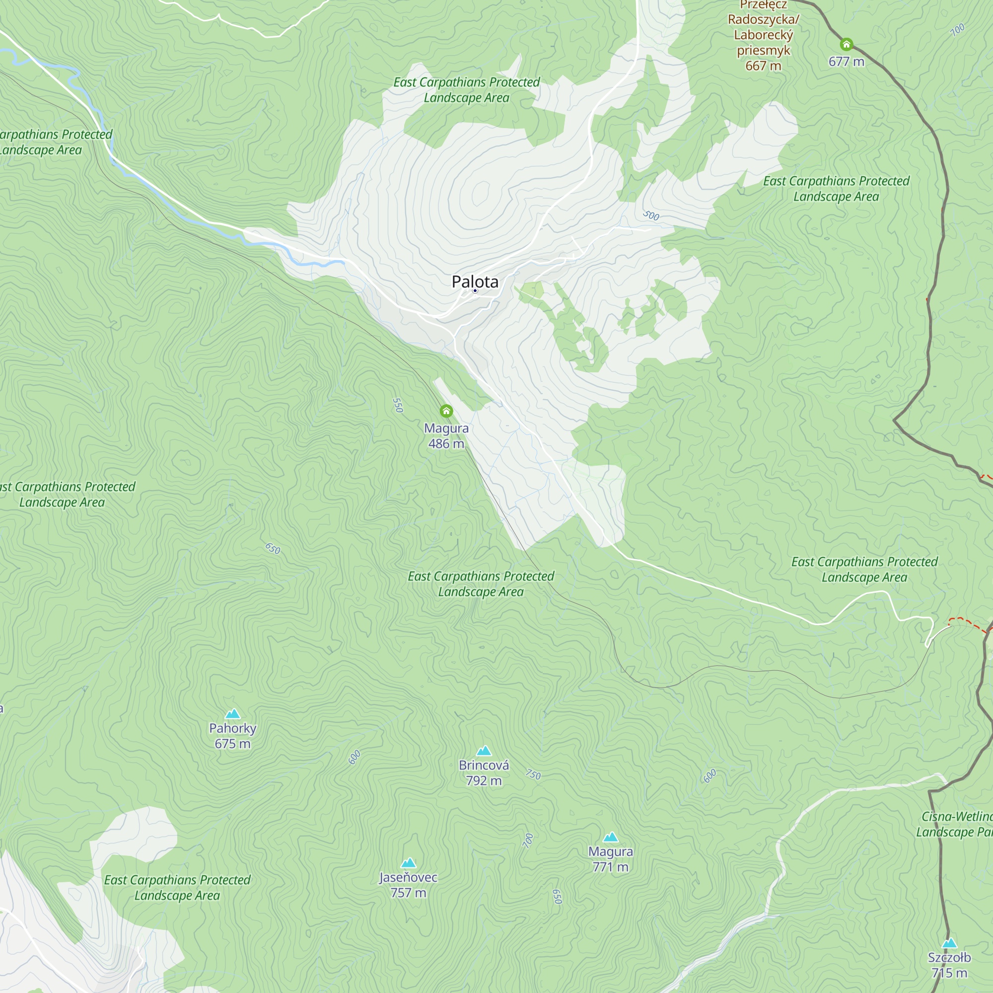 Barbora map