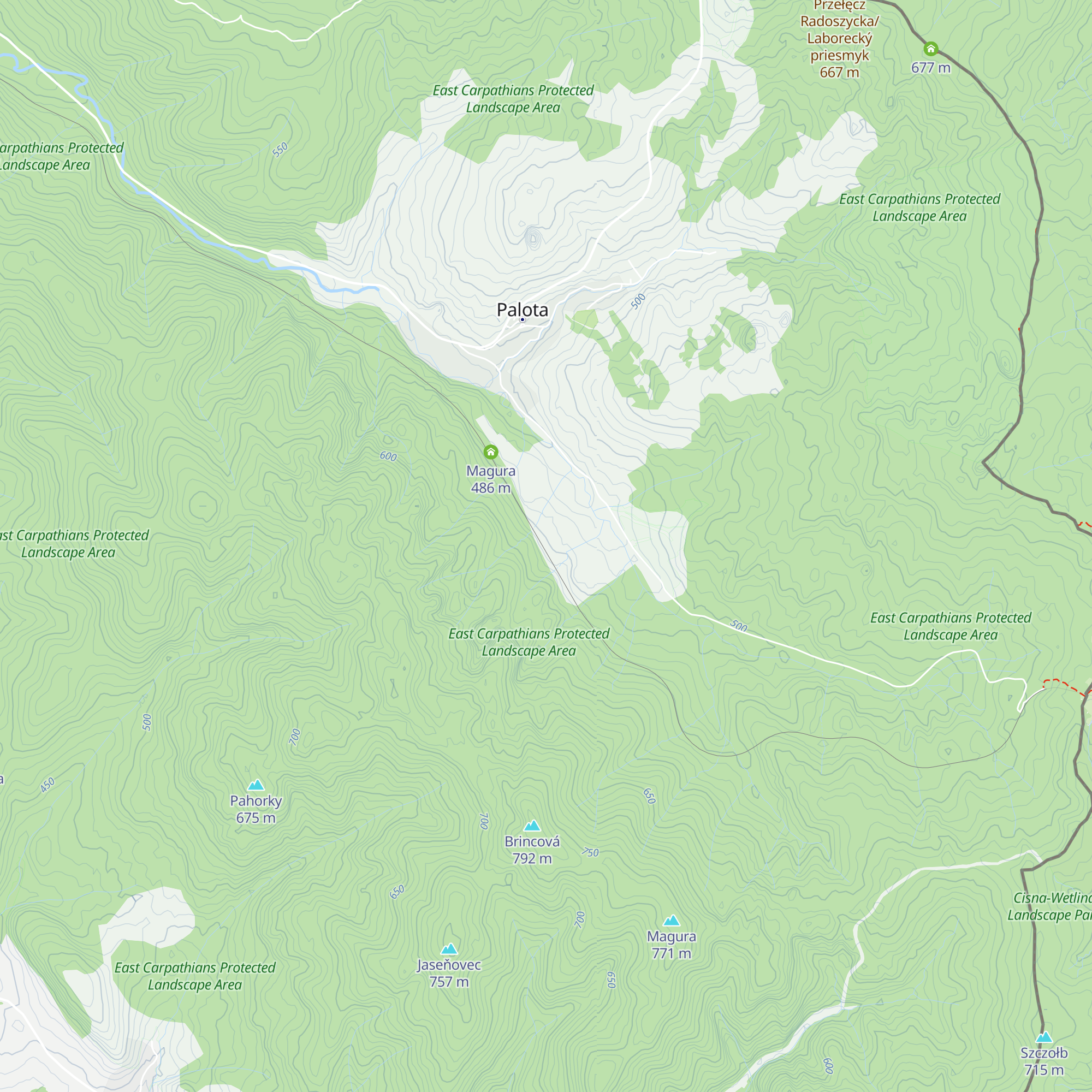 Barbora map